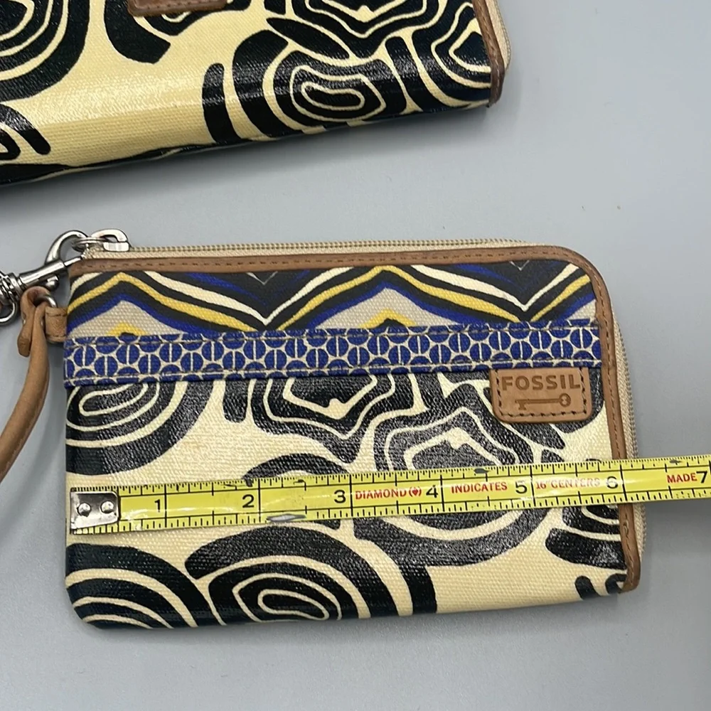 Fossil Set Zip Wallet and Wristlet